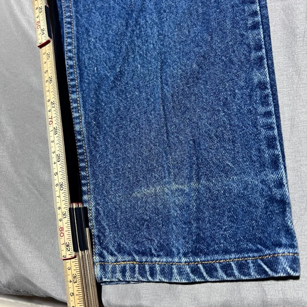 Vintage Levis 505 Orange Tab Jeans Mens 33x34 Medium Wash Straight Leg USA 90s